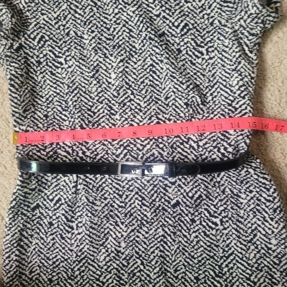 Beautiful black and white peter pan collar  Jones Newyork Dress size 6 - Picture 9 of 12